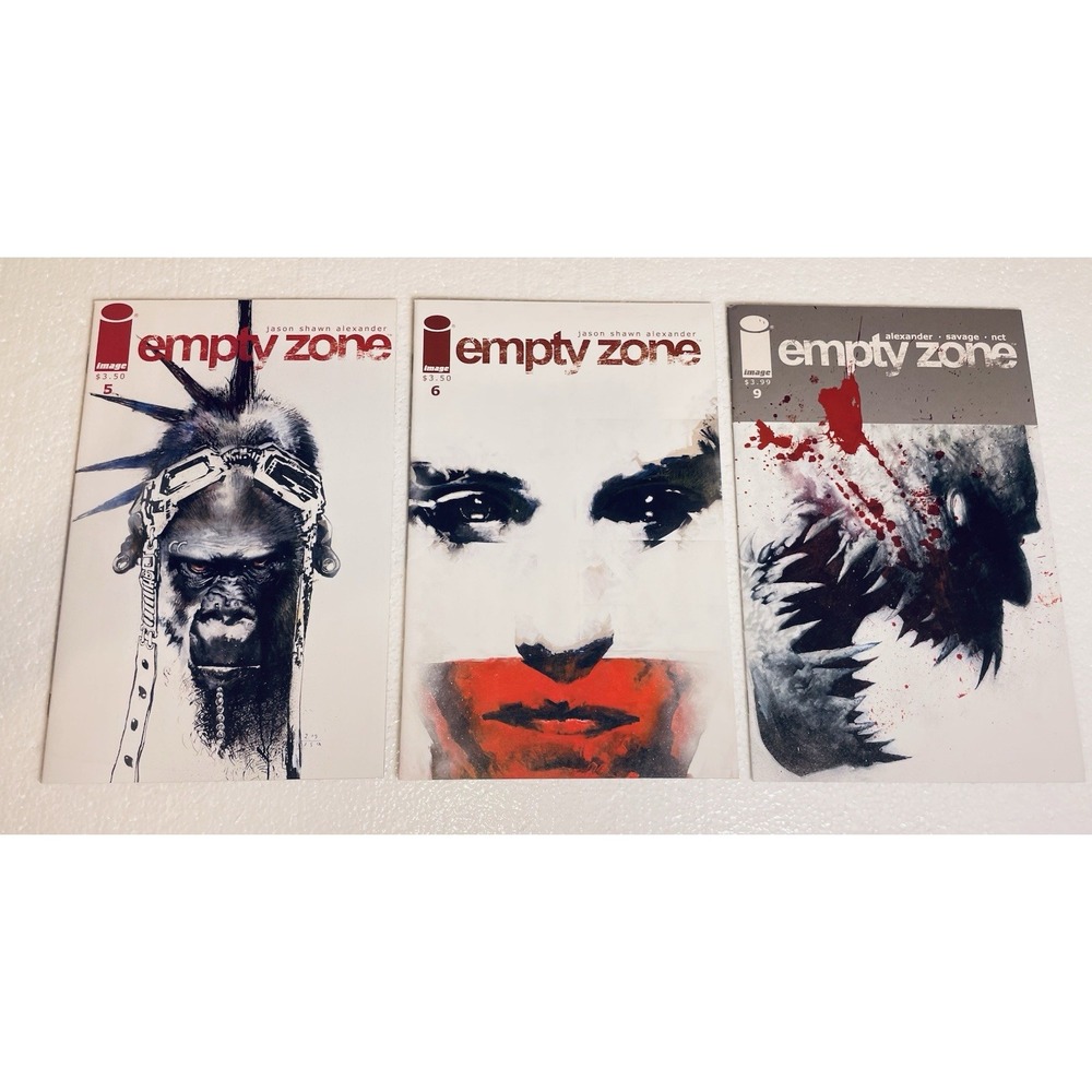 EMPTY ZONE #5, 6, 9 Image Comics 2015 3 Comic Bundle